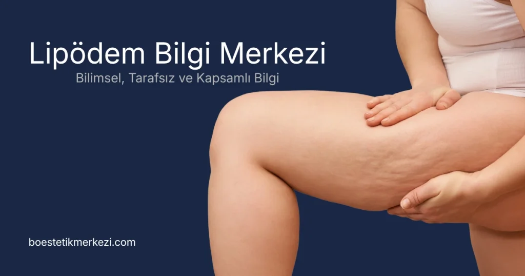 Lipödem Bilgi Merkezi - Bilimsel ve tarafsız bilgi rehberi